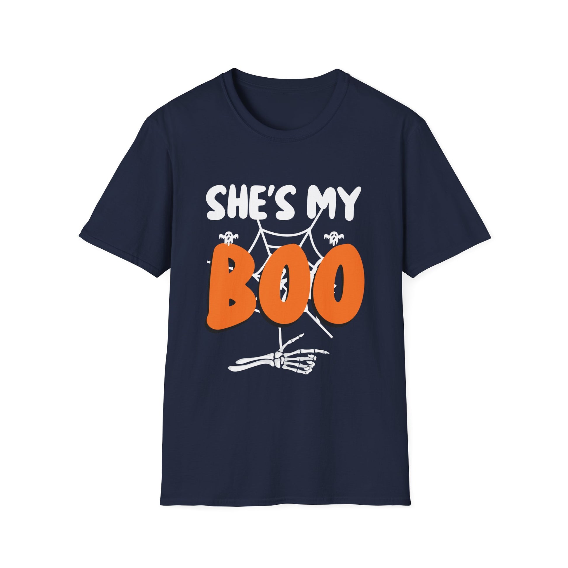 She’s My Boo Halloween T-Shirt — Cute Couples Costume Tee