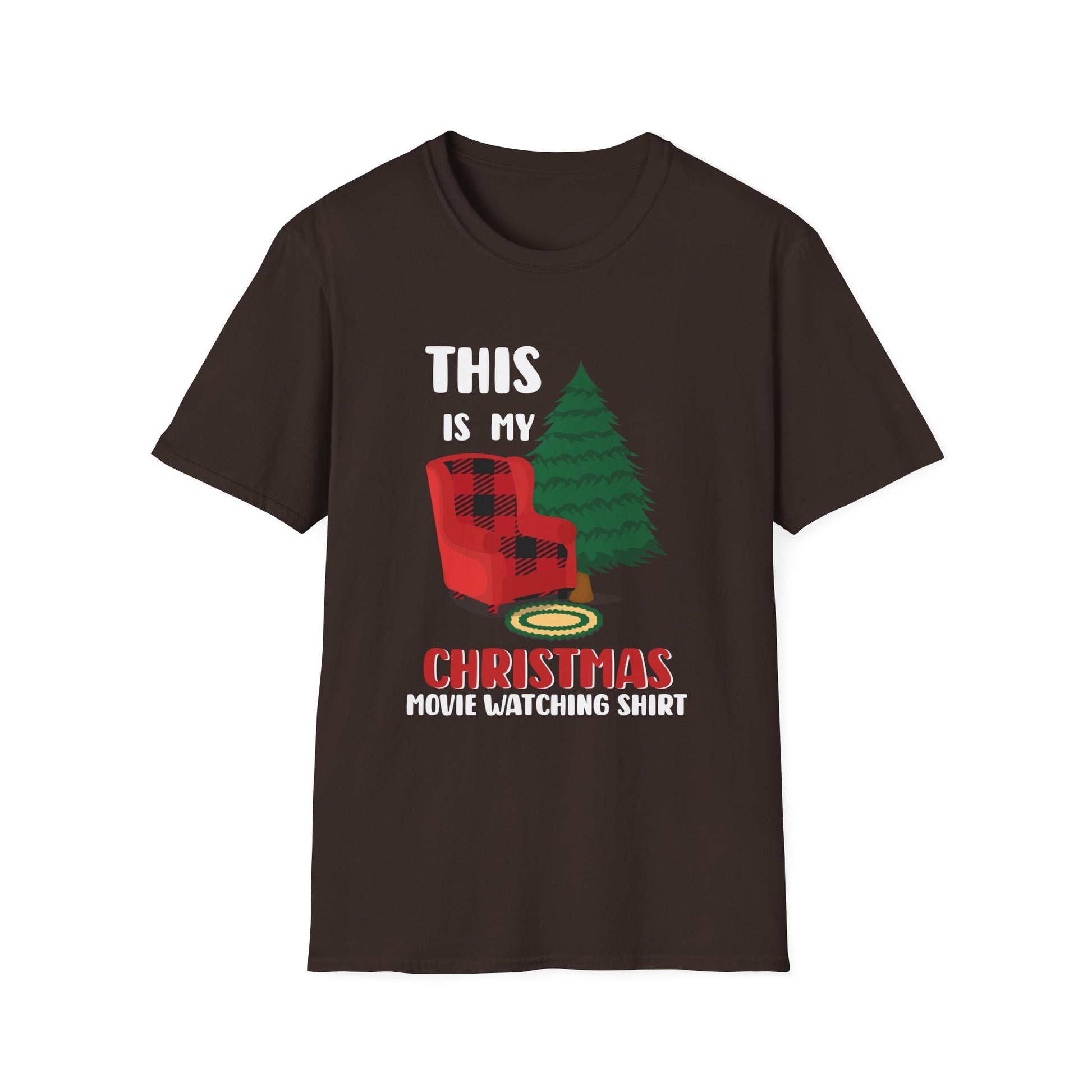 Christmas Movie Watching T-Shirt — "This Is My Christmas Movie Watching Shirt"