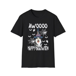 Husky Halloween Funny Siberian Husky Halloween Tee  Unisex Softstyle T-Shirt
