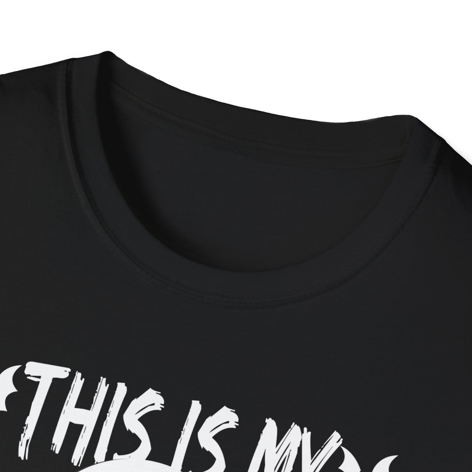 Halloween T-Shirt — "This Is My Halloween Shirt" Ghost Tee