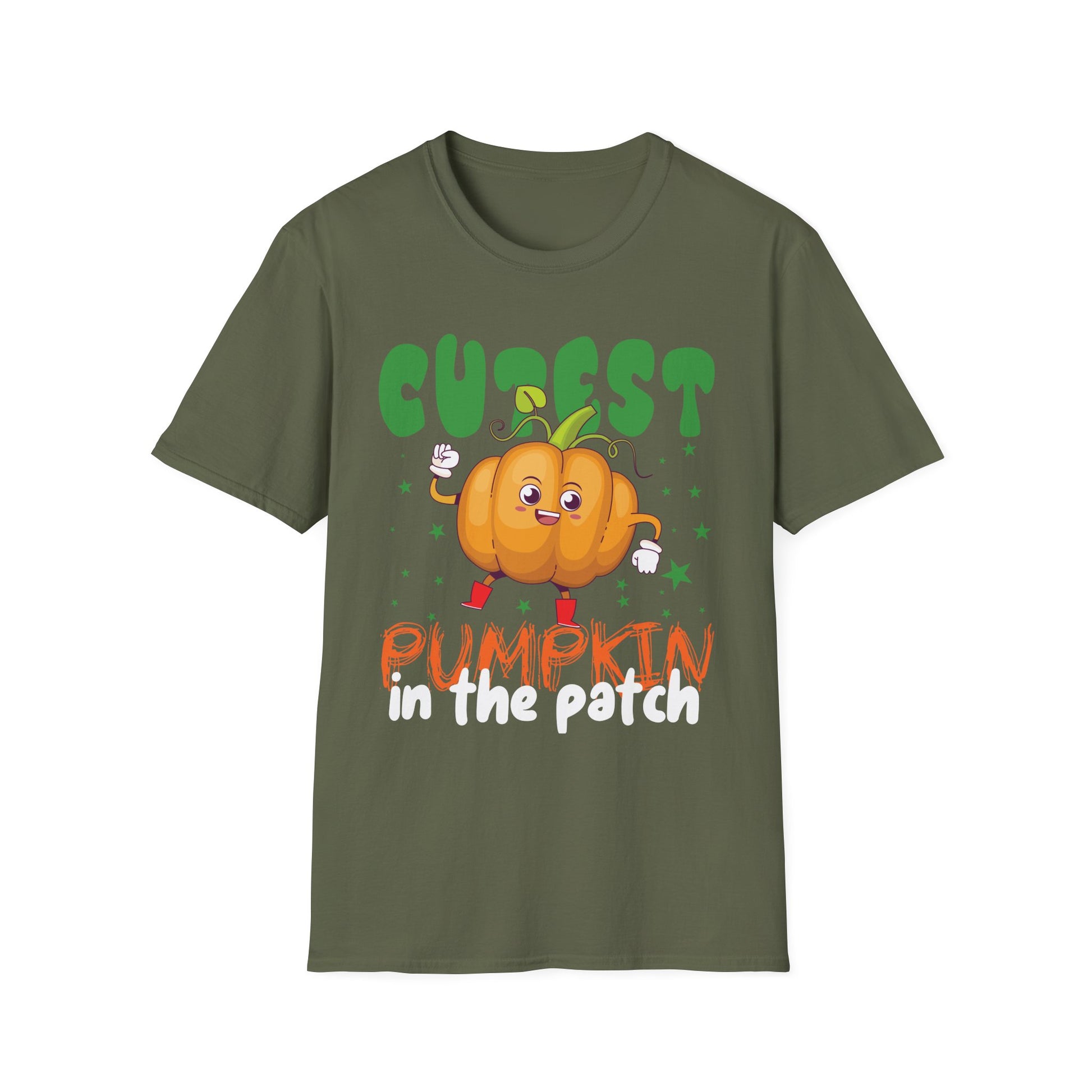 Cutest Pumpkin in the Patch T-Shirt — Kids' Halloween Pumpkin Tee