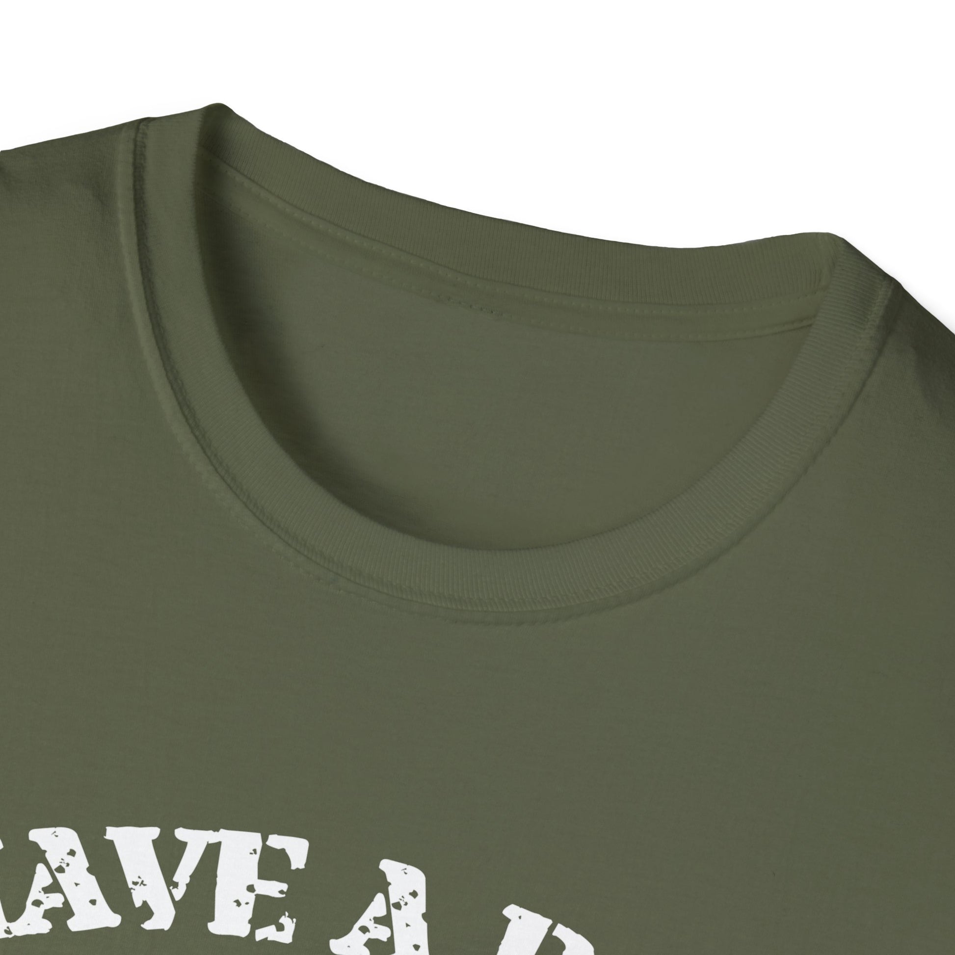 Have a Rad Christmas T-Shirt — Retro Gas Mask Santa Holiday Tee