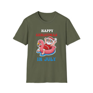 Christmas In July Happy Christmas In July Unisex T-Shirt