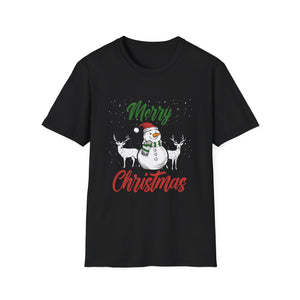 Christmas Shirt for Women_s - Merry Christmas Unisex T-Shirt