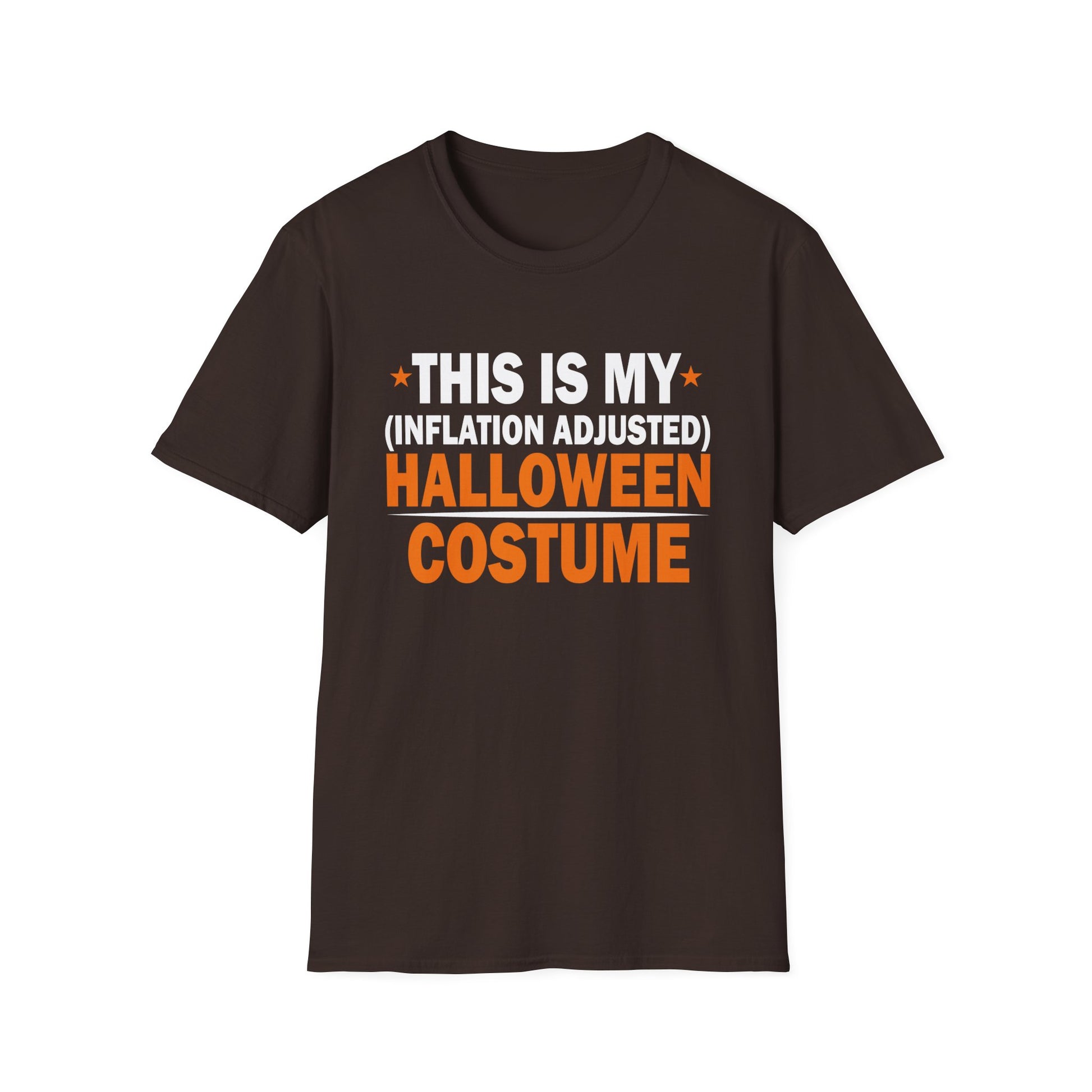 Funny Halloween Shirt Joke Inflation Halloween Costume  Unisex Softstyle T-Shirt