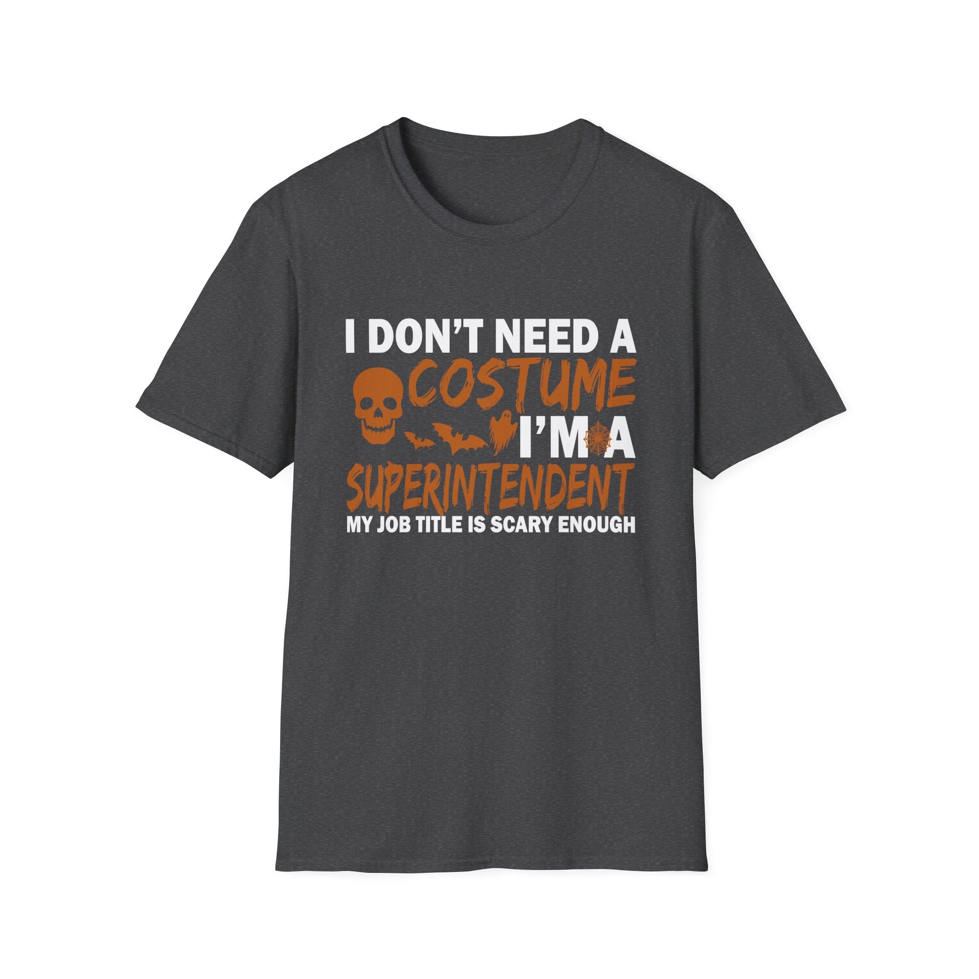 Lazy Halloween Costume - School Superintendent Halloween TeeUnisex Softstyle T-Shirt