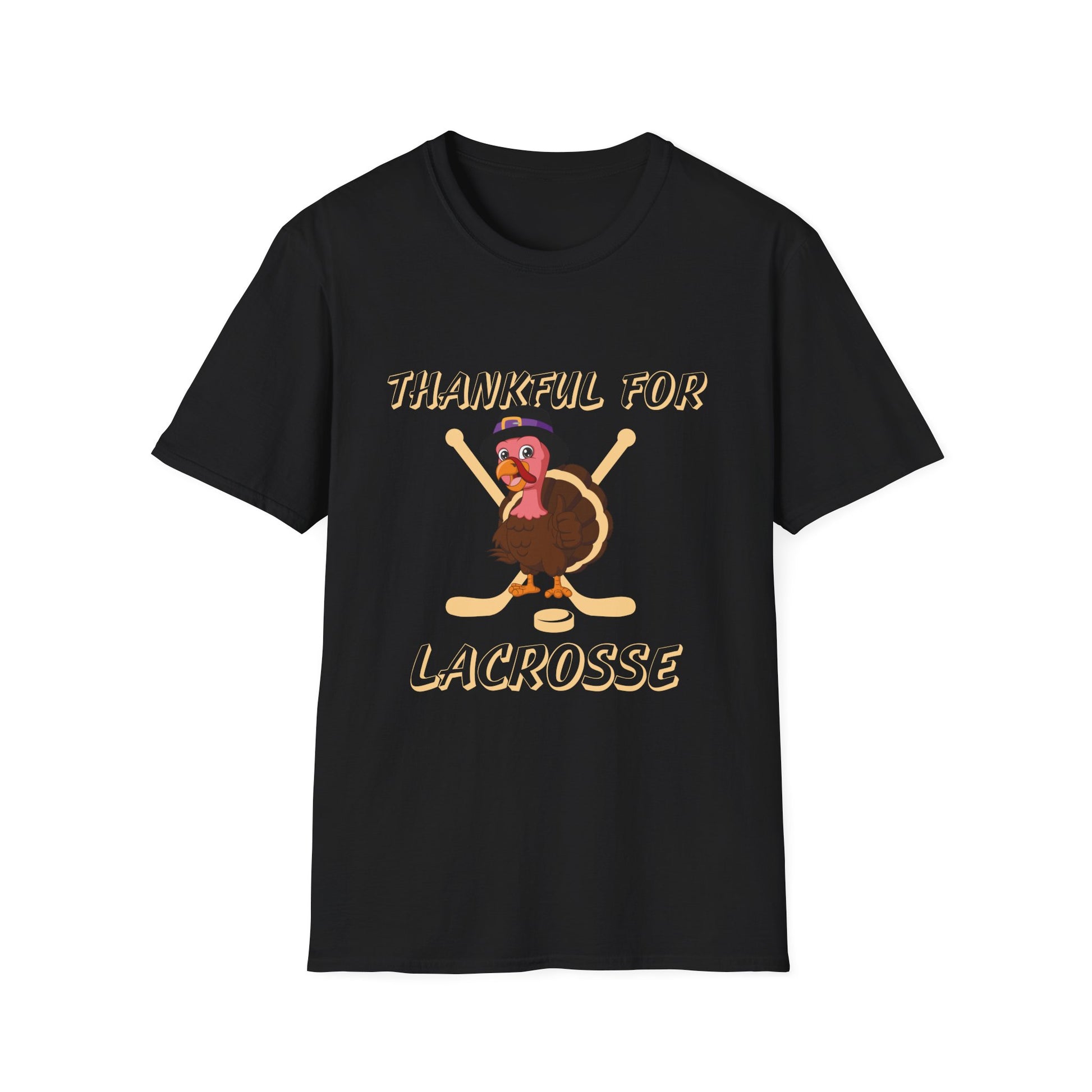 Thankful for Lacrosse Turkey T-Shirt