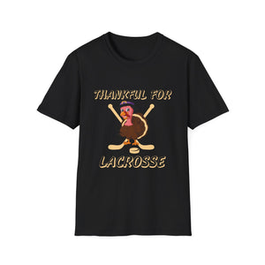 Thankful for Lacrosse Turkey T-Shirt