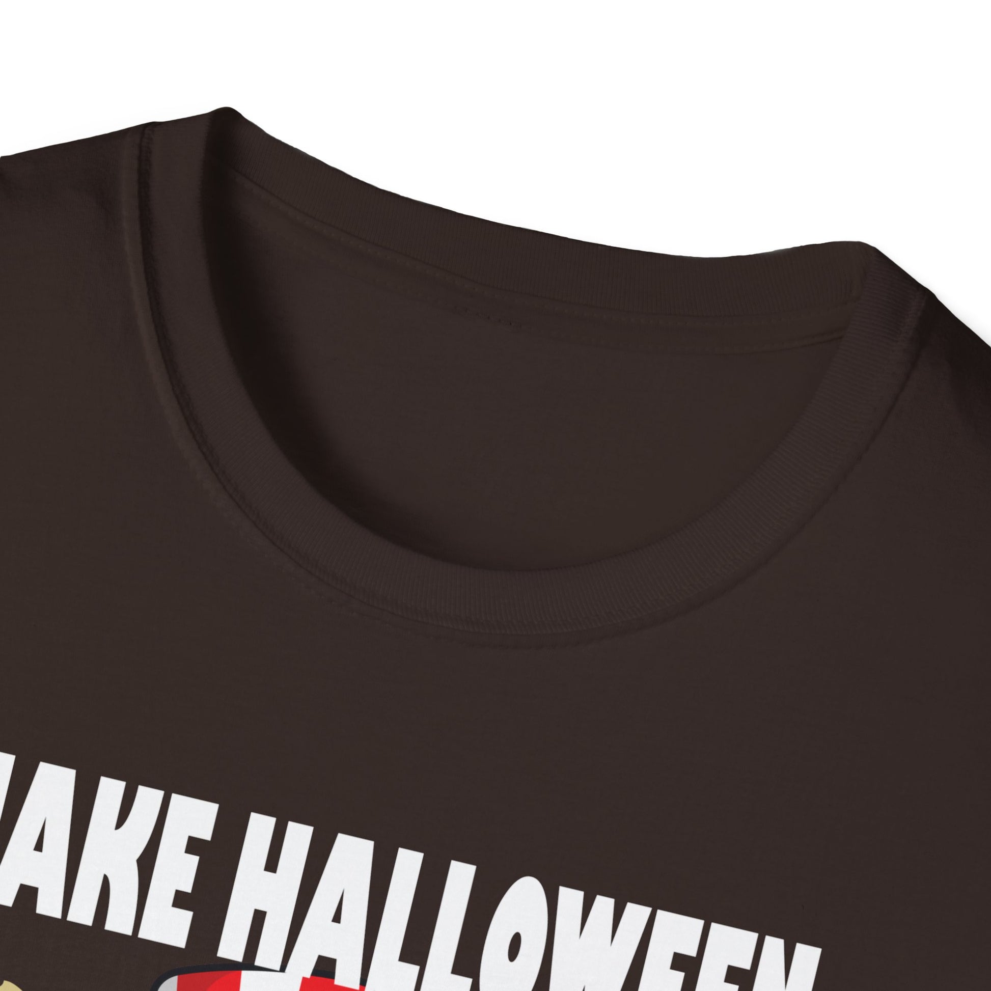 Make Halloween Scary Again T-Shirt — Patriotic Uncle Sam Cat Halloween Tee