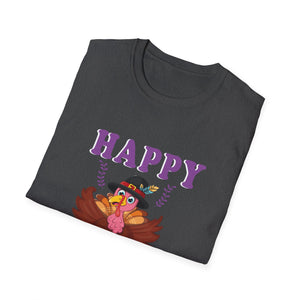 Female Turkey Happy Thanksgiving  Unisex T-Shirt