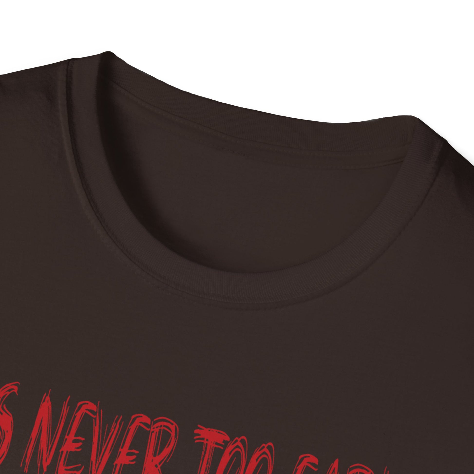 Sloth Vampire Halloween T-Shirt – "It's Never Too Early for Halloween"