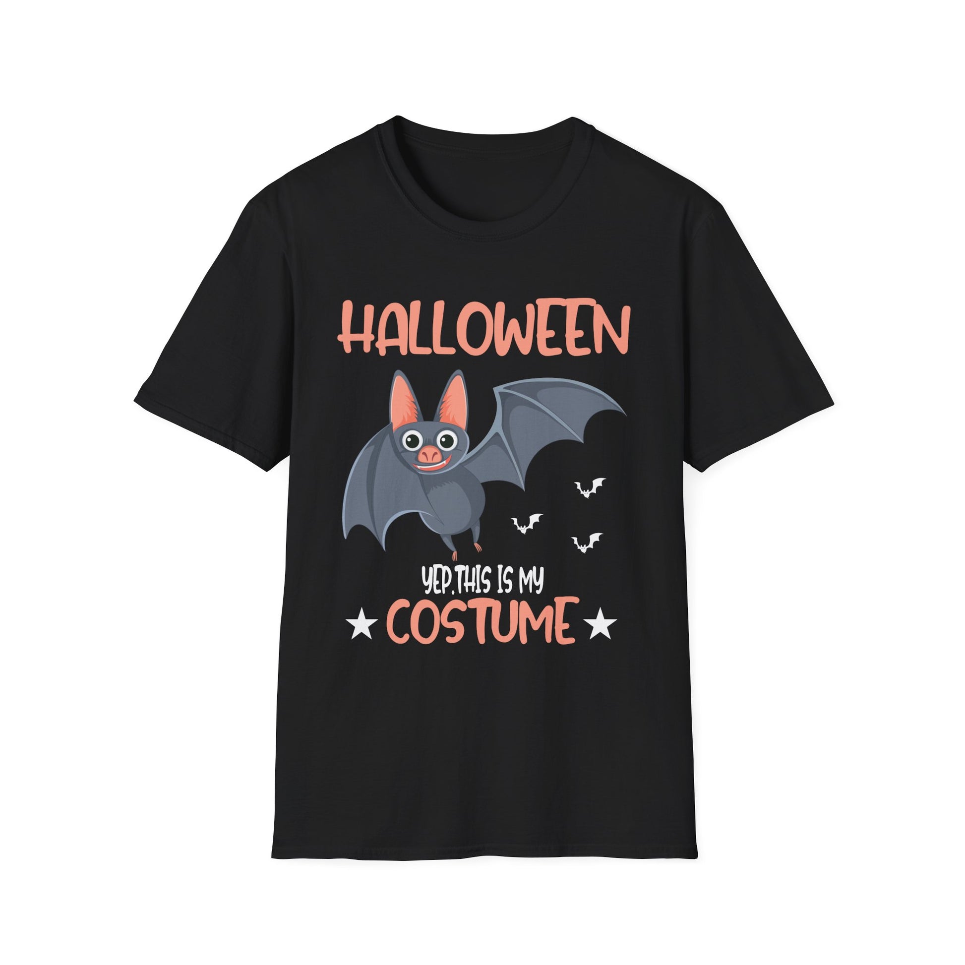 Halloween Bat T-Shirt — "Yep, This Is My Costume" Cute Halloween Tee