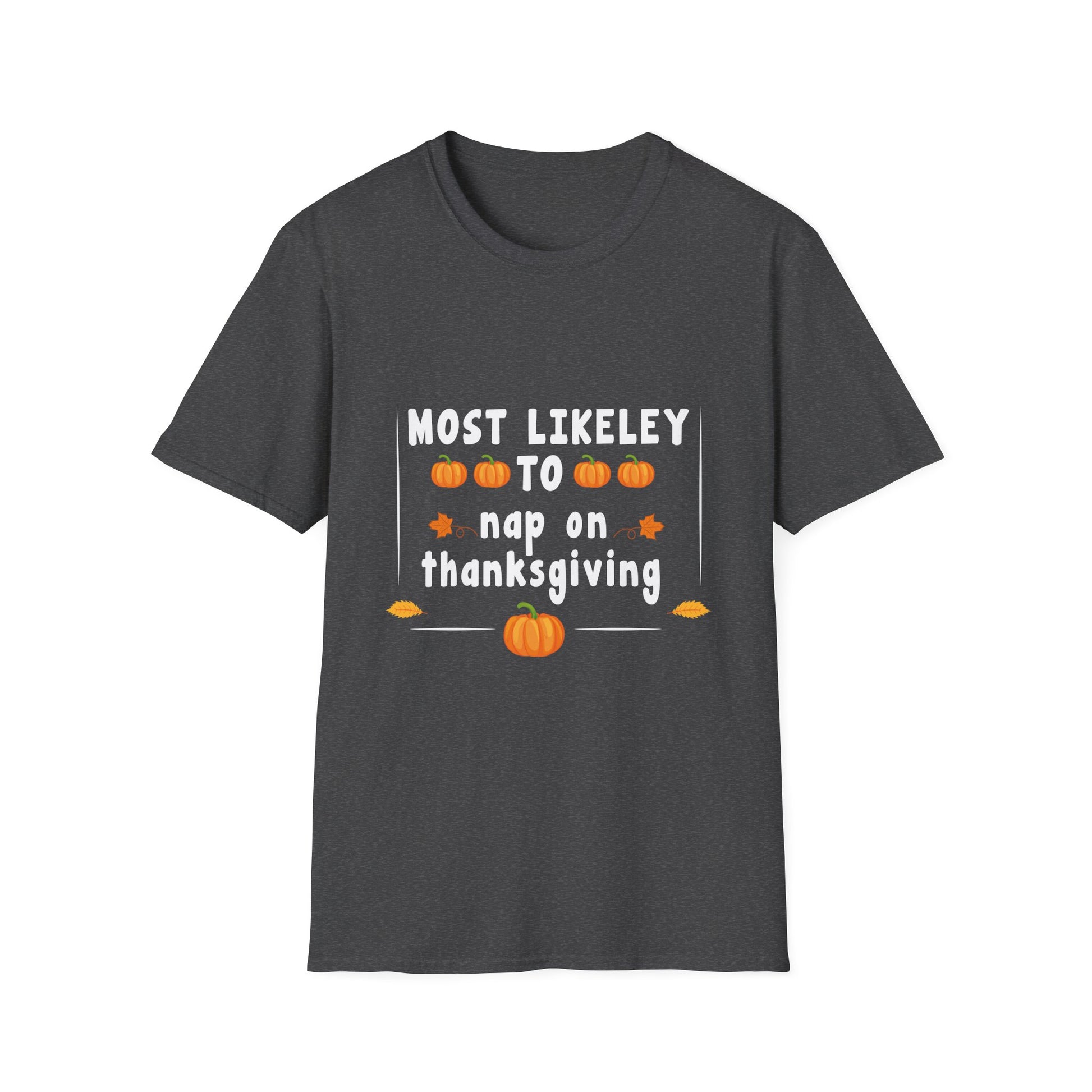 Thanksgiving Nap T-Shirt | Unisex Softstyle Tee
