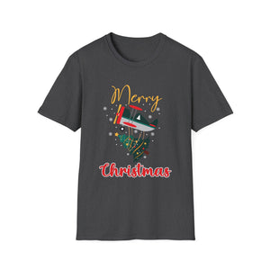 Christmas Merry Snowmobile T-Shirt