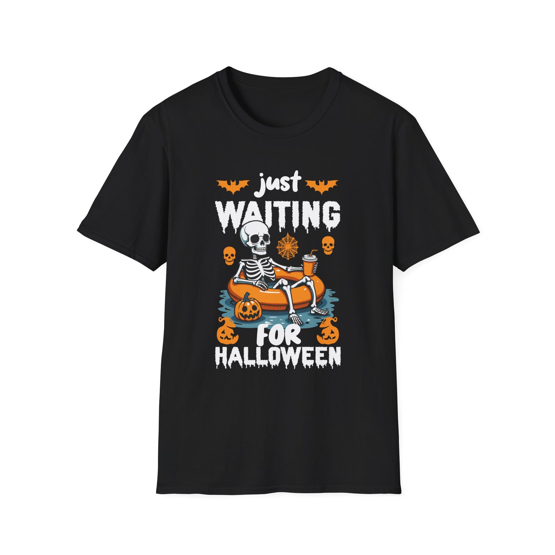 Just Here For The Boos Halloween Costume Funny Halloween TeeUnisex Softstyle T-Shirt