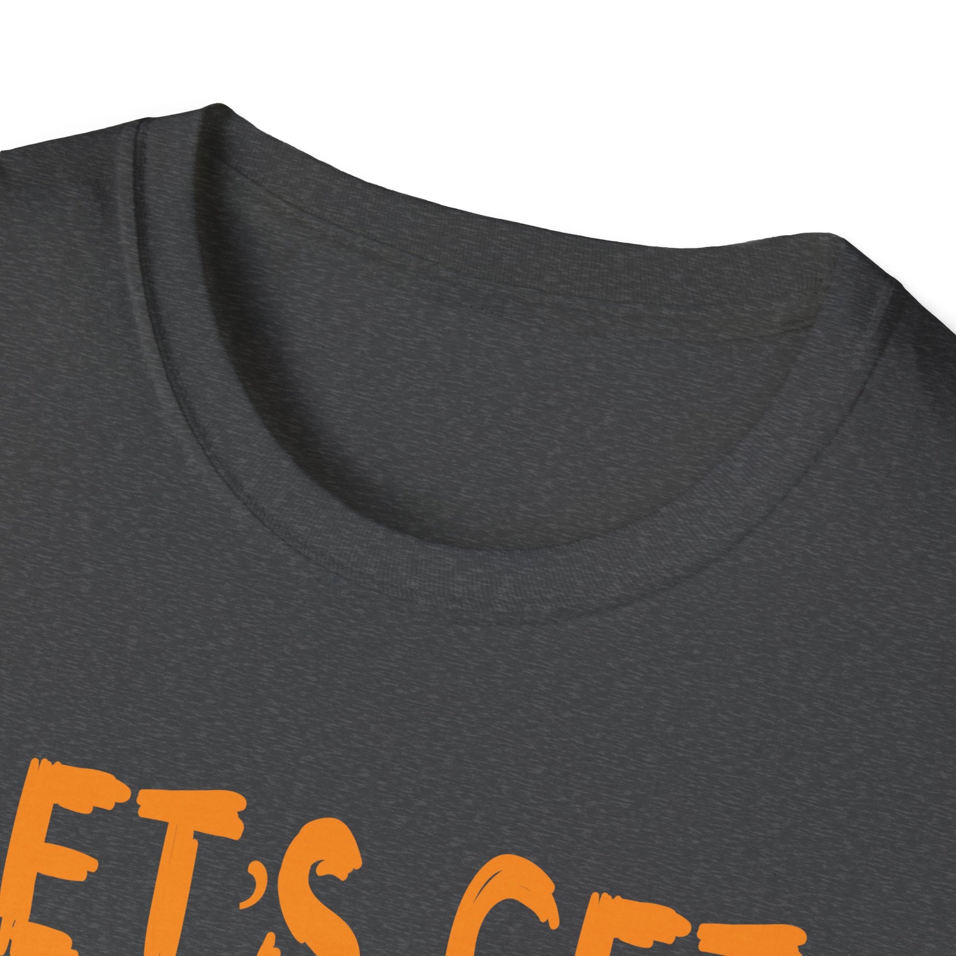 Let’s Get Jacked Halloween T-Shirt — Pumped Pumpkin & Skulls Costume Tee