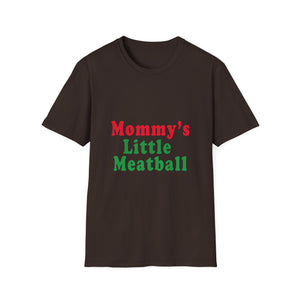 Mommy's Little Meatball Kids T-Shirt — Cute Family Holiday Tee