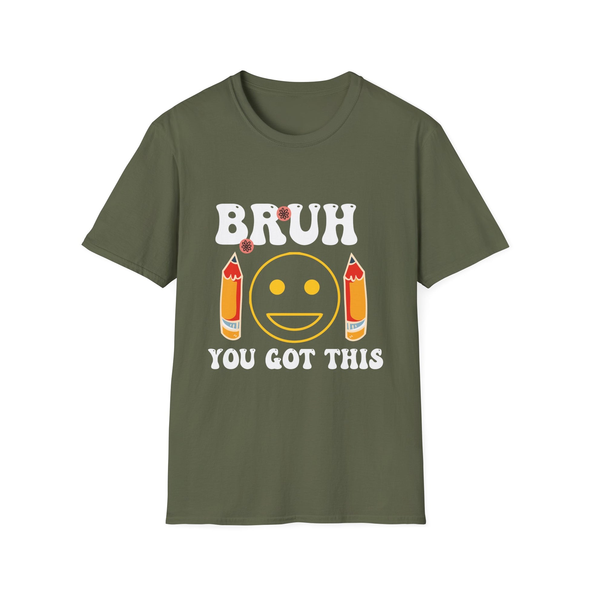 Motivational 'Bruh You Got This' T-Shirt — Funny Encouragement Tee