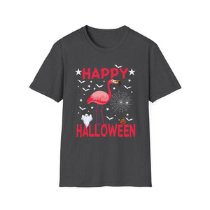 Happy Halloween Flamingo T-Shirt — Cute Pink Flamingo Halloween Tee