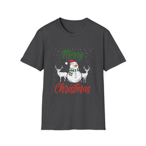 Christmas Shirt for Women_s - Merry Christmas Unisex T-Shirt