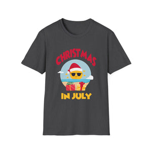Christmas In July Funny Summer Christmas Unisex T-Shirt