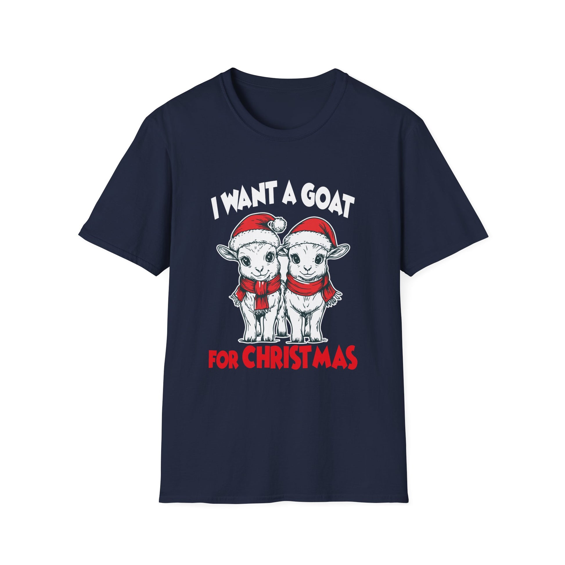 Christmas Goat Goats for All Christmas Goats Unisex T-Shirt