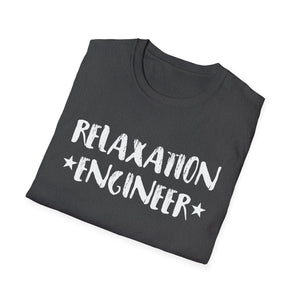 Relaxation Engineer T-Shirt — Funny Spa & Self-Care Shirt for Massage Therapists