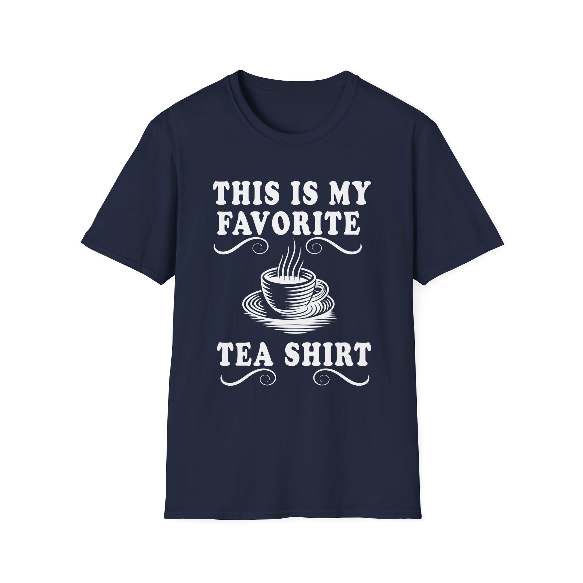 Tea Shirt T-Shirt — "This Is My Favorite Tea Shirt" Funny Tea Lover Tee