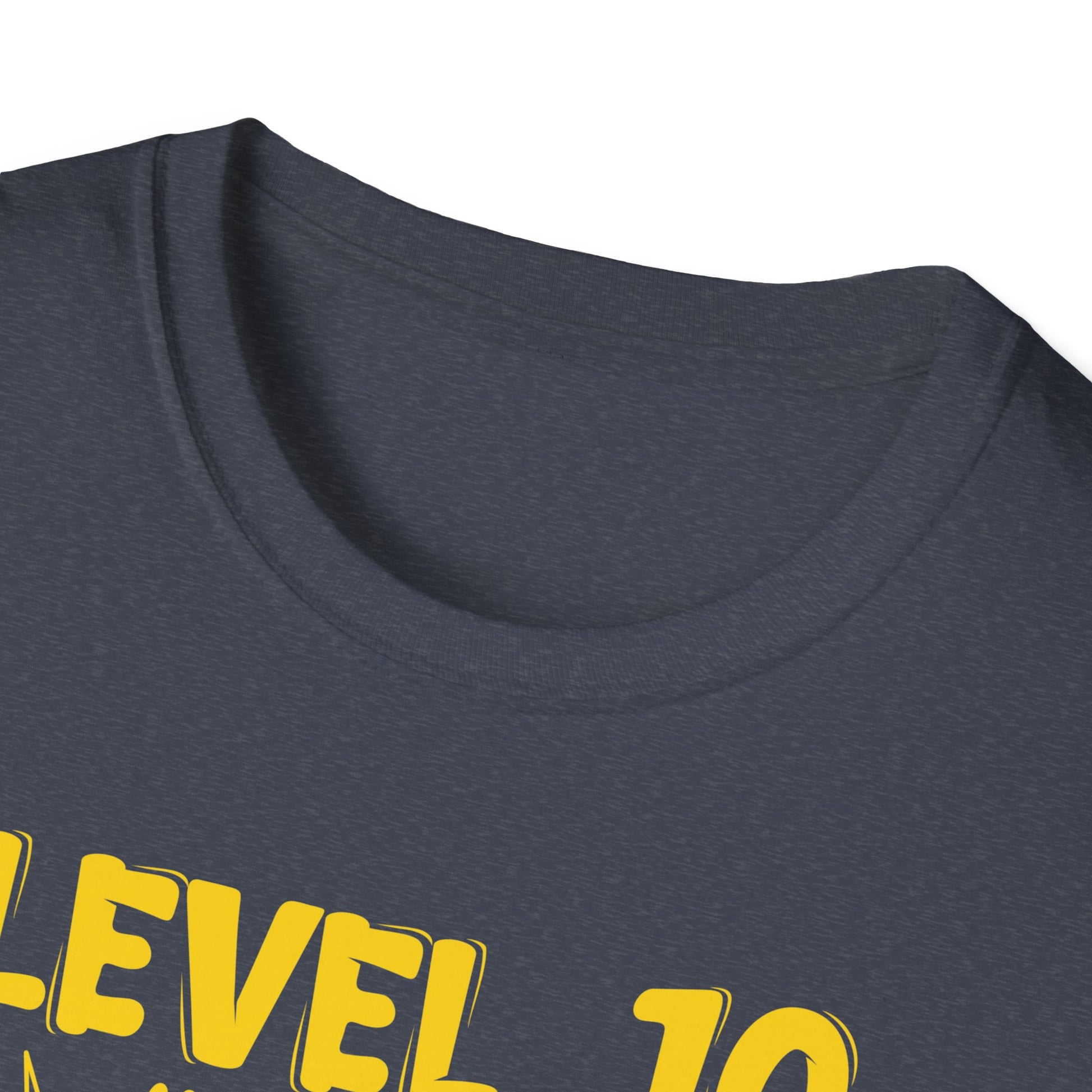 10th Birthday Gamer 10 Year Old Funny Bday Boy Nine Son Unisex T-Shirt