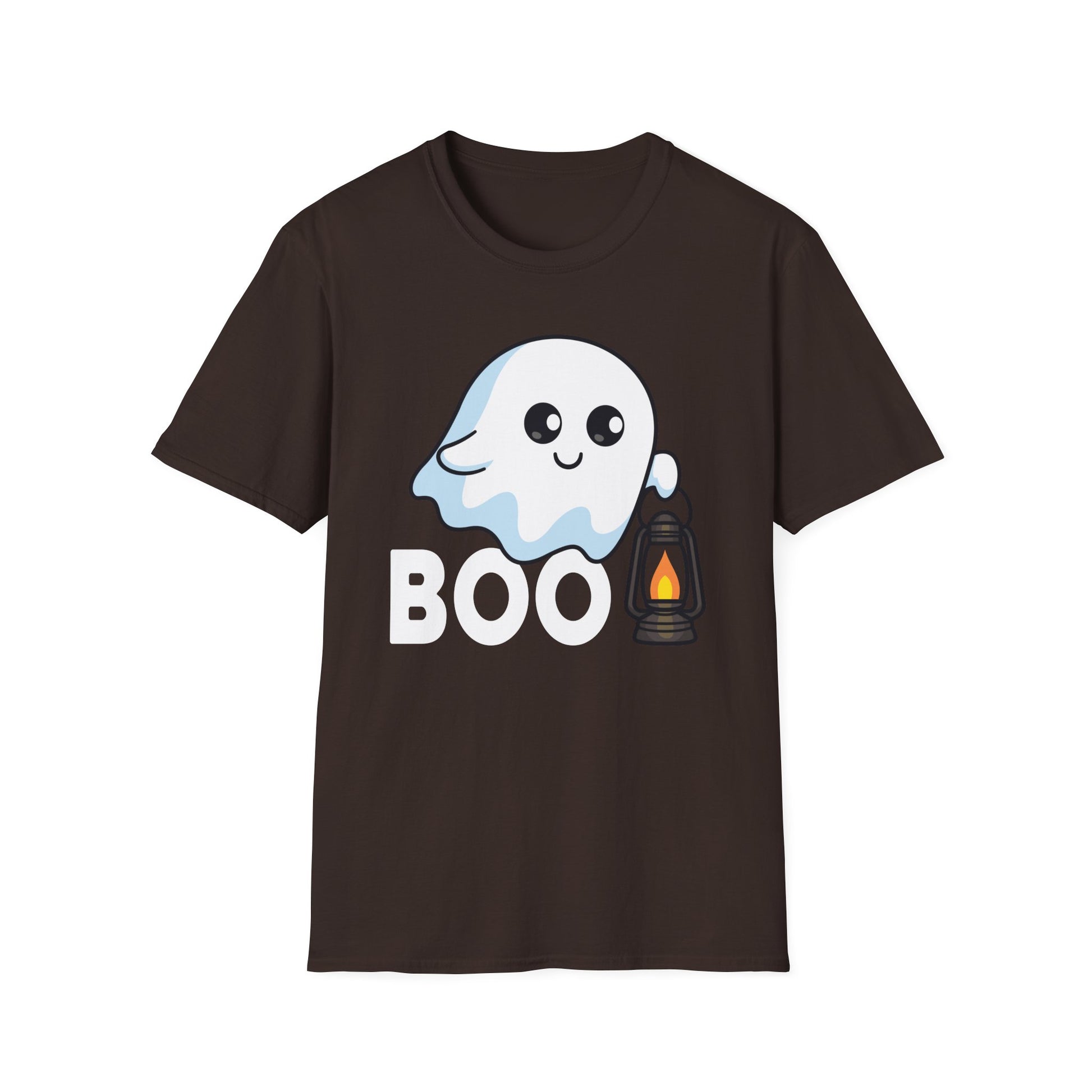Halloween Ghost T-Shirt — Cute “Boo” Lantern Tee