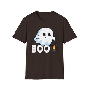 Halloween Ghost T-Shirt — Cute “Boo” Lantern Tee