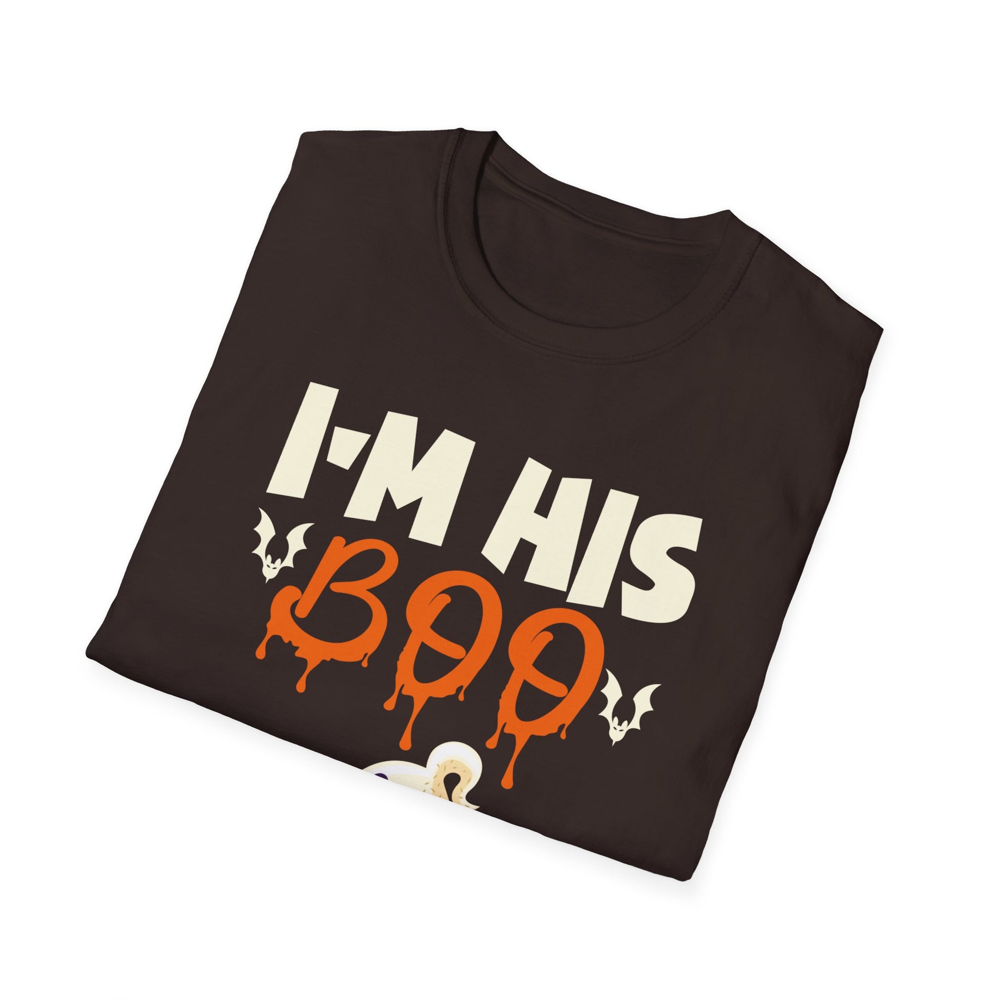 'M His Boo - Halloween Costume - Halloween TeeUnisex Softstyle T-Shirt