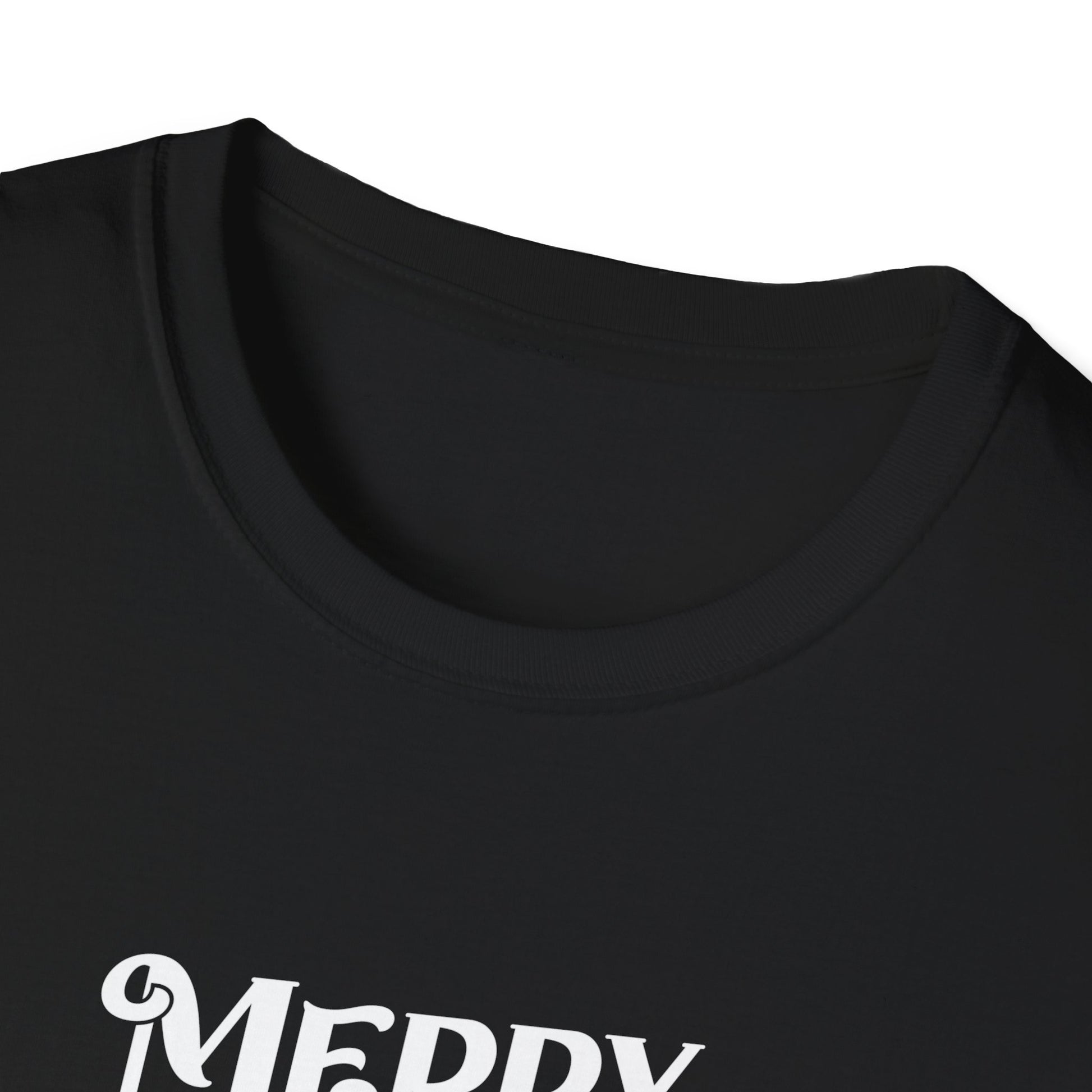 Christmas Bulldog Bully Merry English Bulldog Christmas Unisex T-Shirt