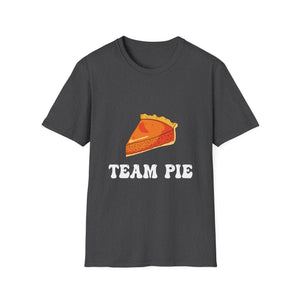 Team Pie Unisex Softstyle T-Shirt - Perfect for Food Lovers  Unisex T-Shirt