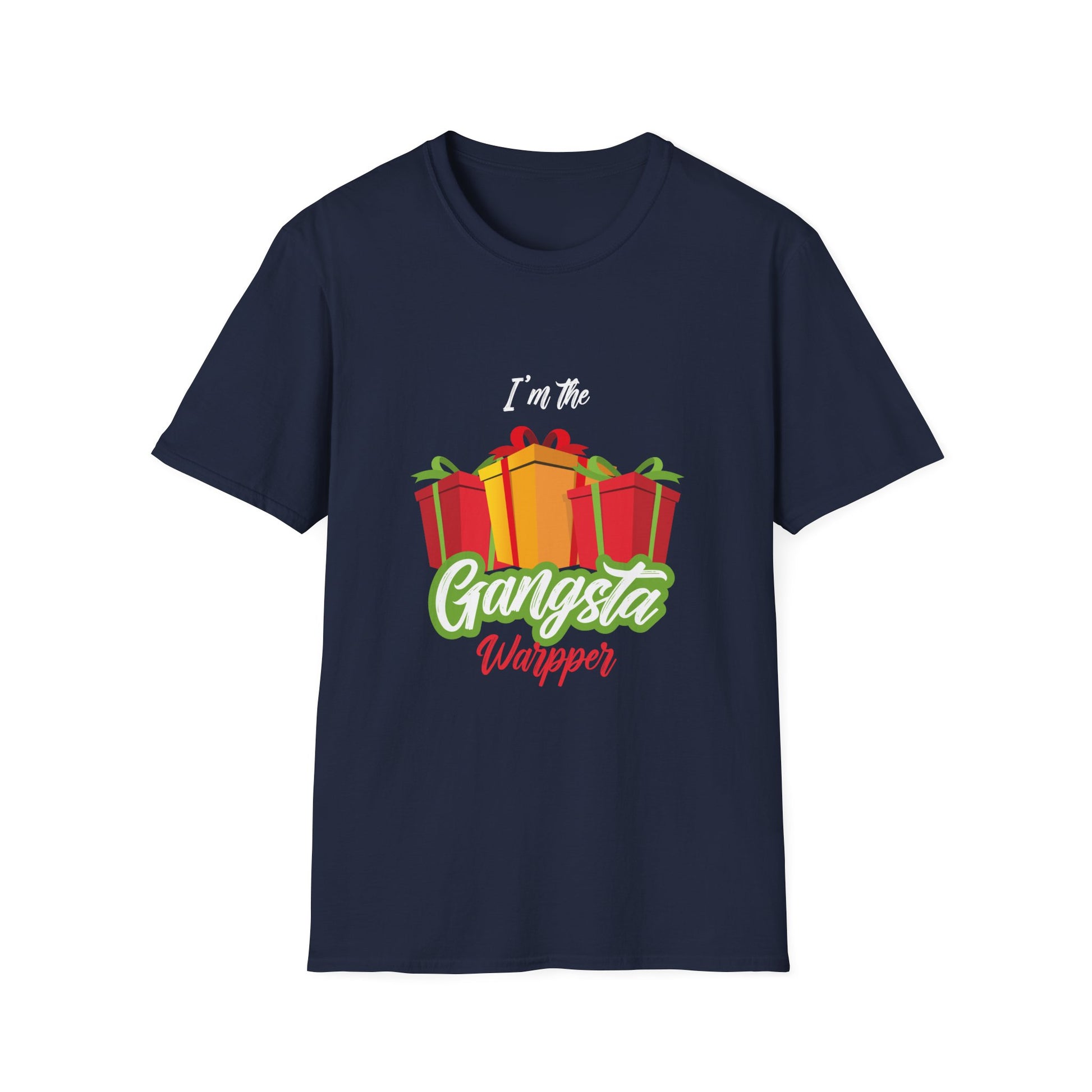 Christmas I_m The Gangsta Wrapper Christmas Unisex T-Shirt