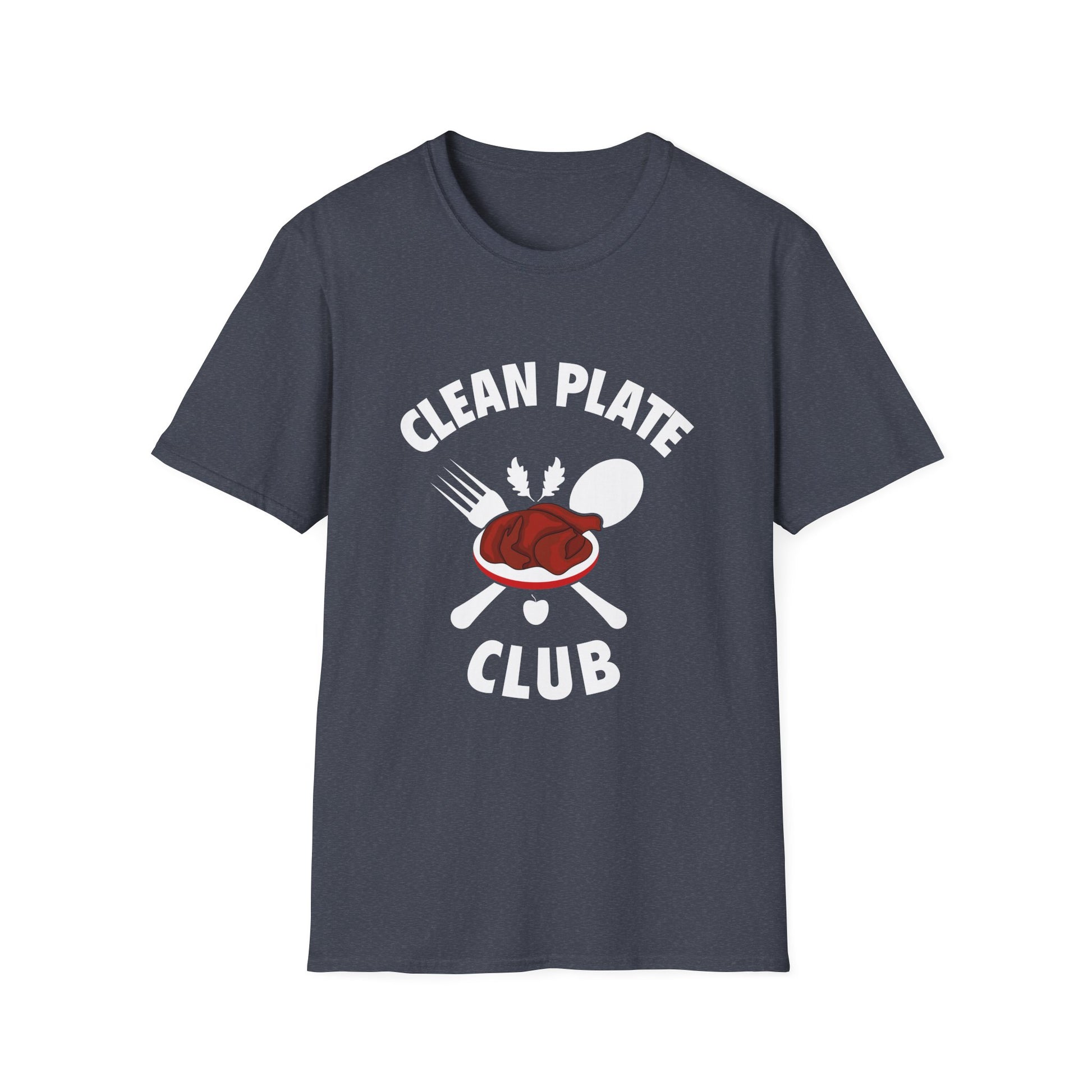 Clean Plate Club T-Shirt — Funny Eating & Foodie Tee  Unisex T-Shirt
