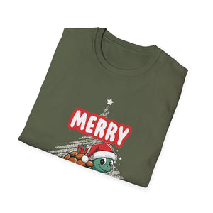 Xmas Turtle Christmas Tree Funny Christmas Merry Christmas Unisex T-Shirt