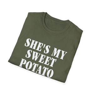 She's My Sweet Potato T-Shirt — Cute Couples/Family Matching Tee