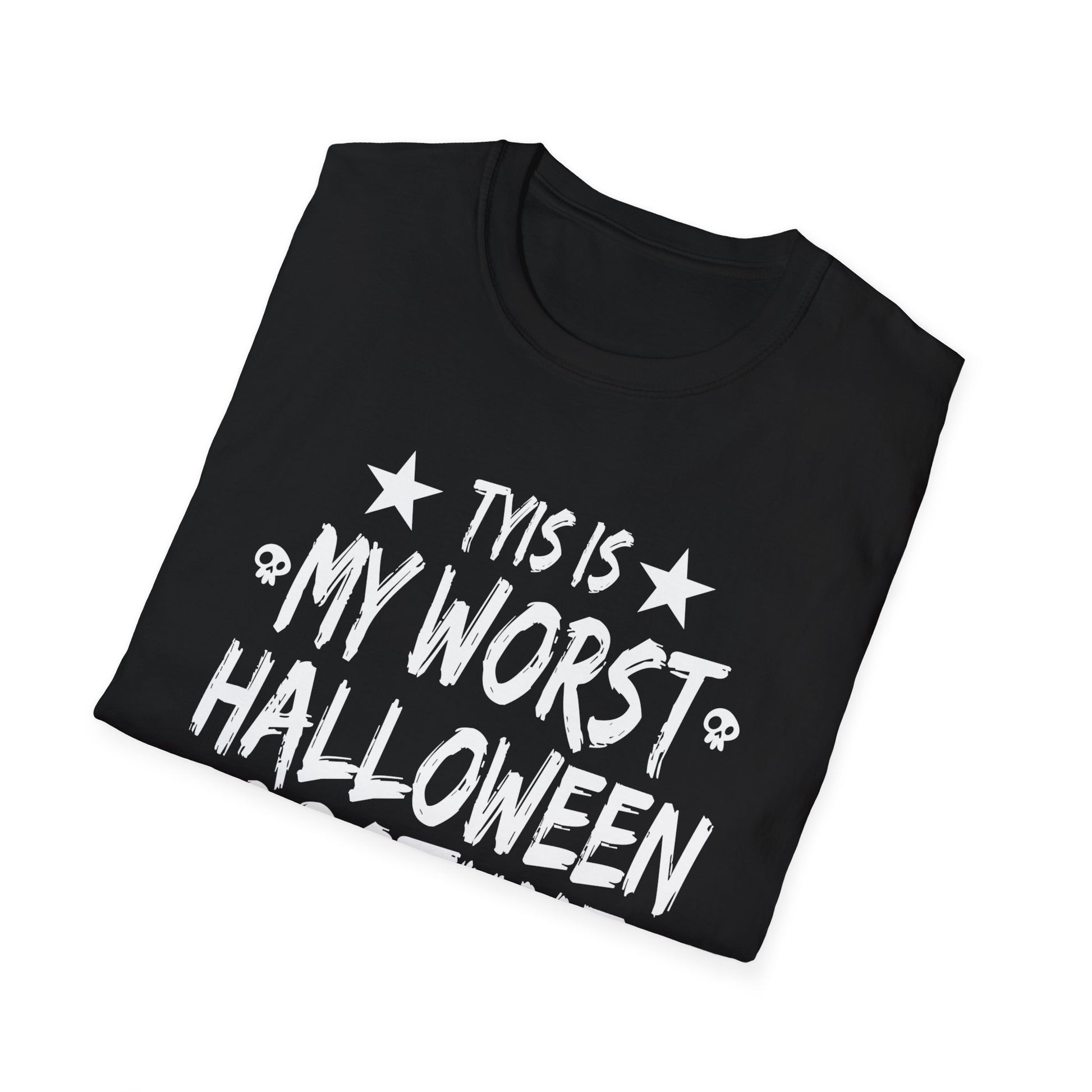 Halloween T-Shirt - "This Is My Worst Halloween Costume Ever" Funny Graphic Tee