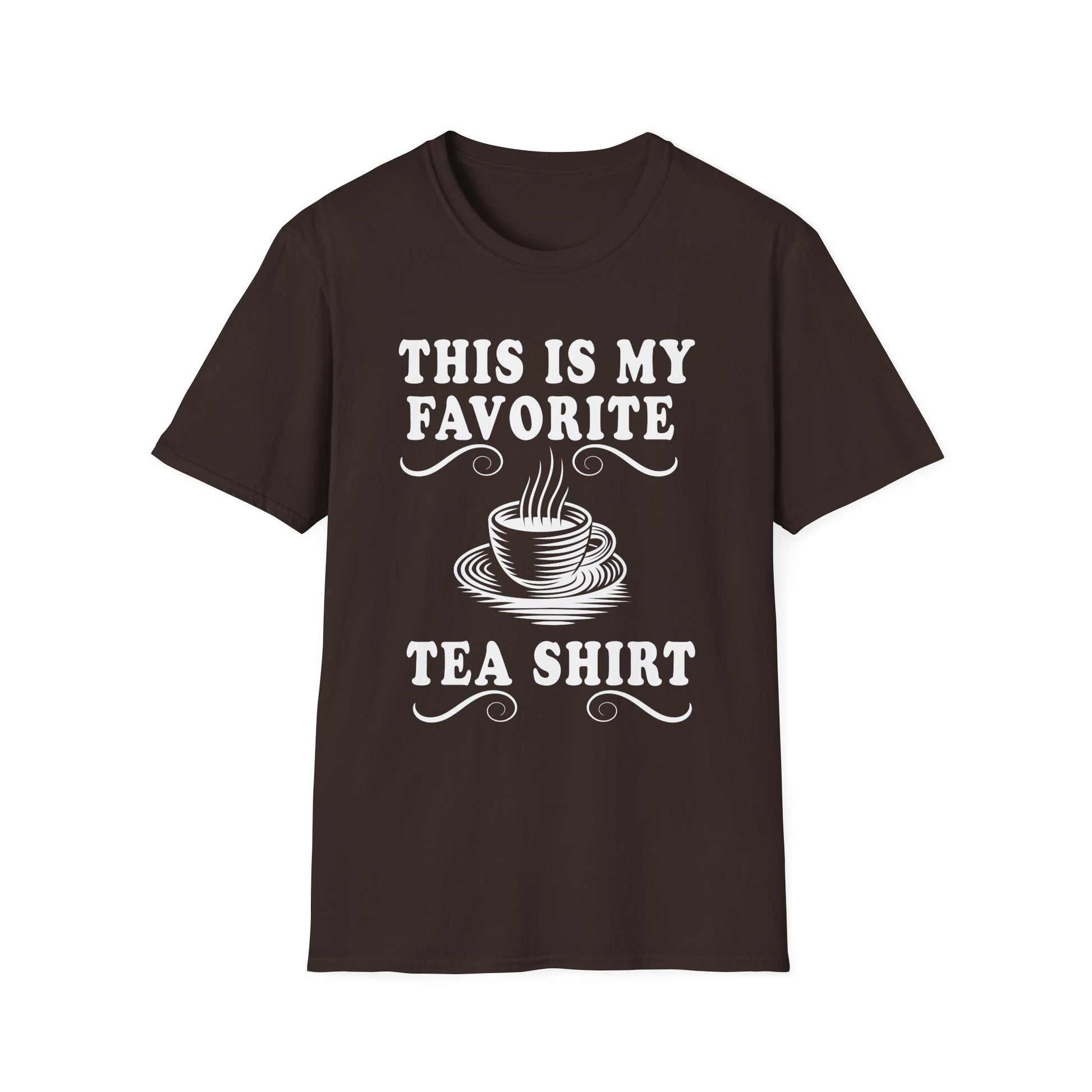 Tea Shirt T-Shirt — "This Is My Favorite Tea Shirt" Funny Tea Lover Tee