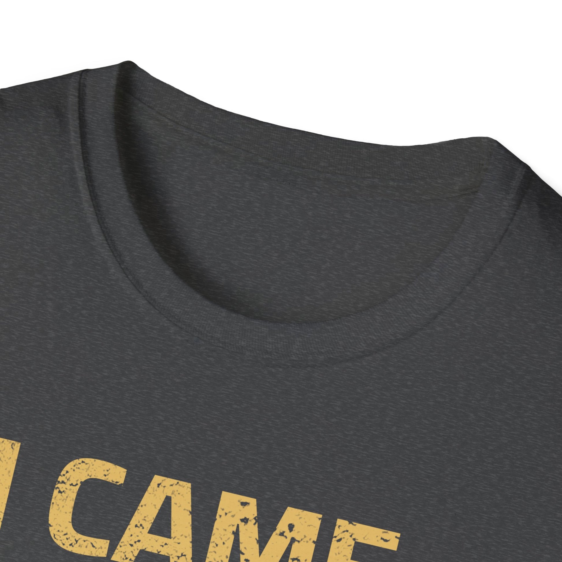 I Came I Saw I Had Anxiety So I Left Funny Introvert Anxiety Unisex T-Shirt