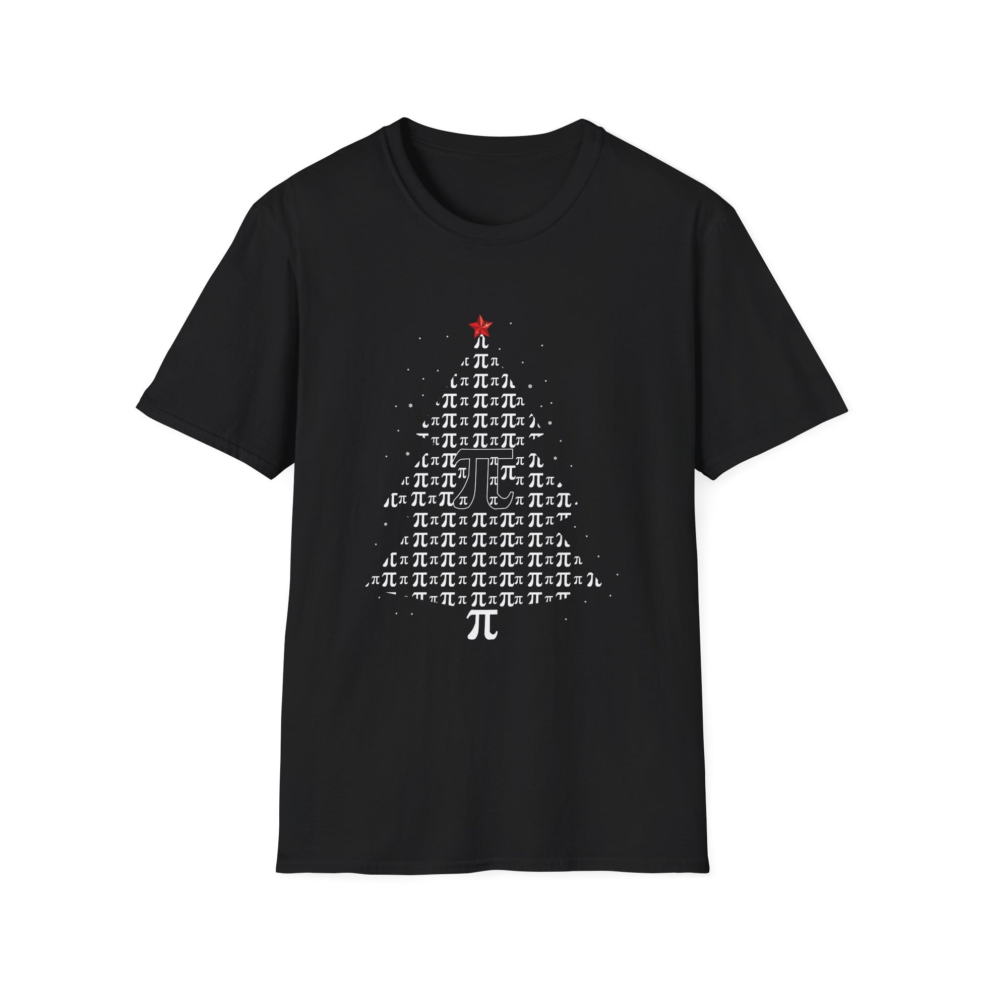 Funny Pi Christmas Tree Math T-Shirt Unisex T-Shirt