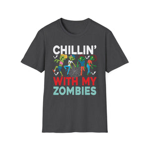 zombies Halloween Tee Unisex Softstyle T-Shirt