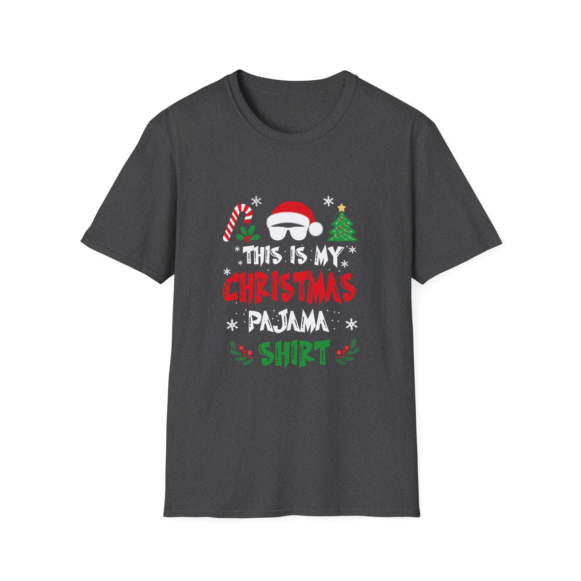 Christmas Pajama Shirt - "This Is My Christmas Pajama Shirt" Holiday Tee