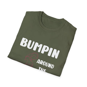 Bumping Around the Christmas Tree Christmas Pregnancy Unisex T-Shirt