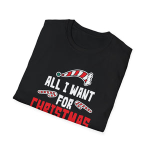 All I Want For Christmas Is Money Christmas 2022 Unisex T-Shirt