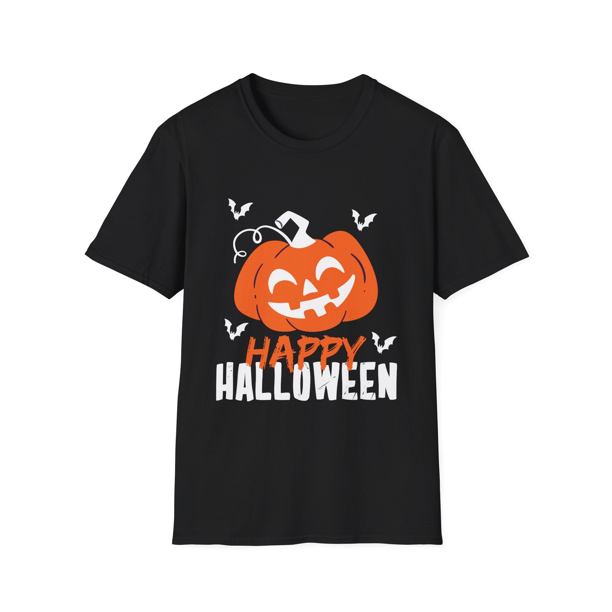 Halloween Pumpkin Jack-O'-Lantern T-Shirt — Happy Halloween Graphic Tee