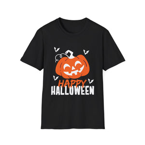 Halloween Pumpkin Jack-O'-Lantern T-Shirt — Happy Halloween Graphic Tee