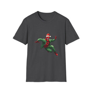 Spider Hero Holiday T-Shirt — Festive Superhero Graphic