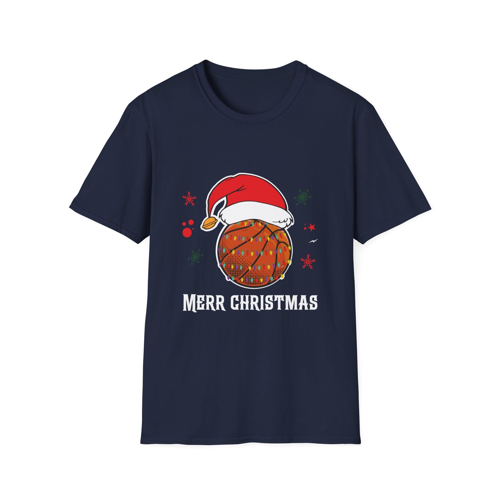 Christmas Basketball Pajamas Basketball Christmas Unisex T-Shirt